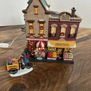 Department 56 Johnson’s Grocery And Holiday Deliveries Set 58886 58897